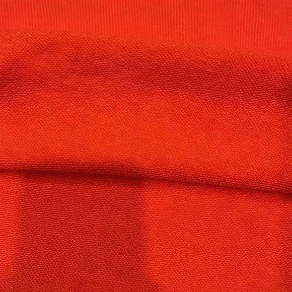 [S]7 For All  Mankind Crewneck Flare-Sleeve Crop French Terry Sweatshirt- NWOT - Picture 9 of 12